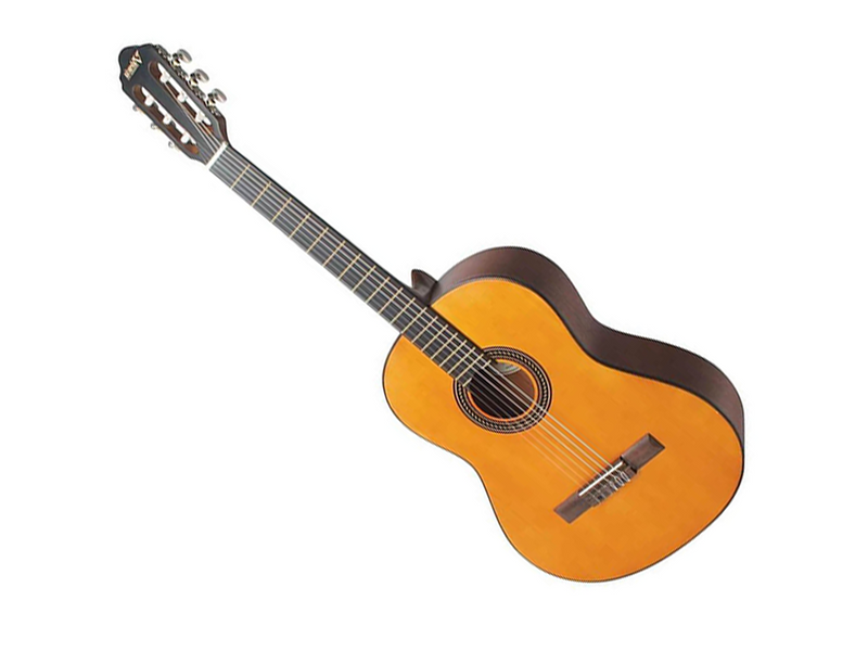 Valencia 200 Series Full Size Spruce Top Classical Guitar in Natural Satin (Left Handed)
