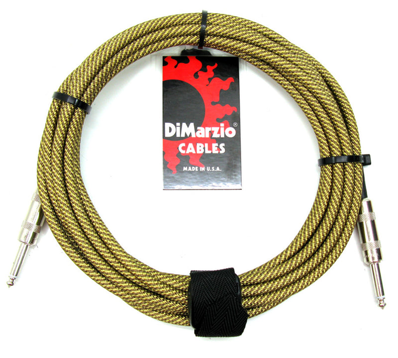 DiMarzio 18' (5.8m) Straight Instrument Cable