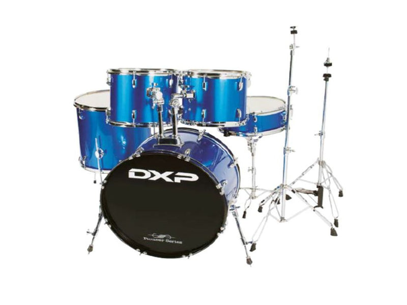 DXP Metallica Blue 5 Piece Drumkit