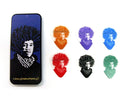 Dunlop 6 Pick Bob Marley Rainbow Tin