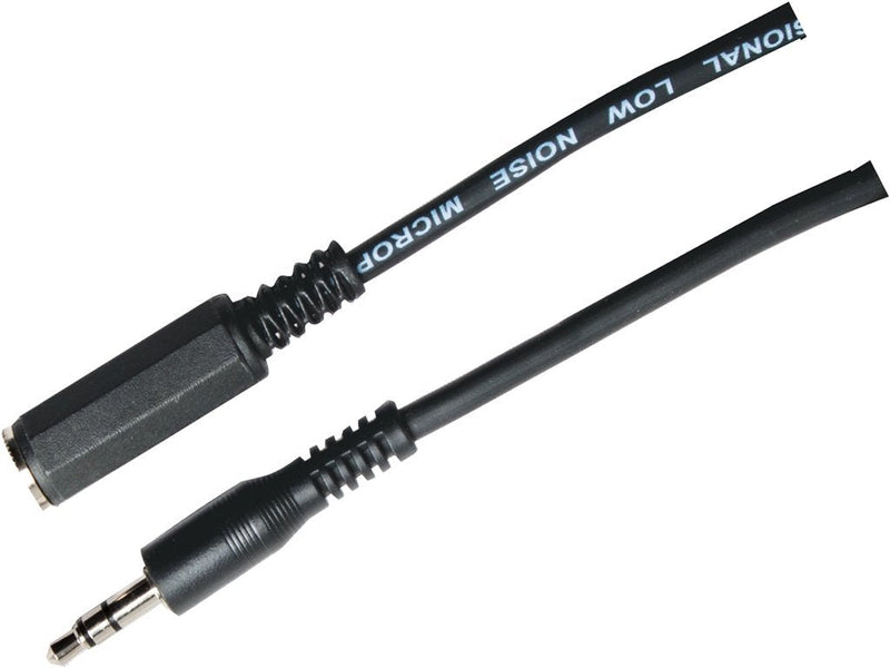 MMC 10' (3m) Stereo 1/4" TRS (Female) to Stereo AUX (Male) Extension Cable
