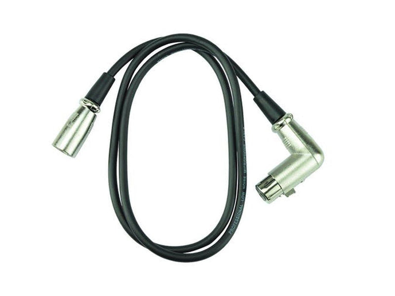 Handy Patch 3.2' (1m) Straight to Angled Microphone Cable