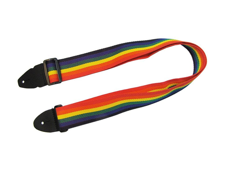 LM Rainbow Poly Guitar Strap