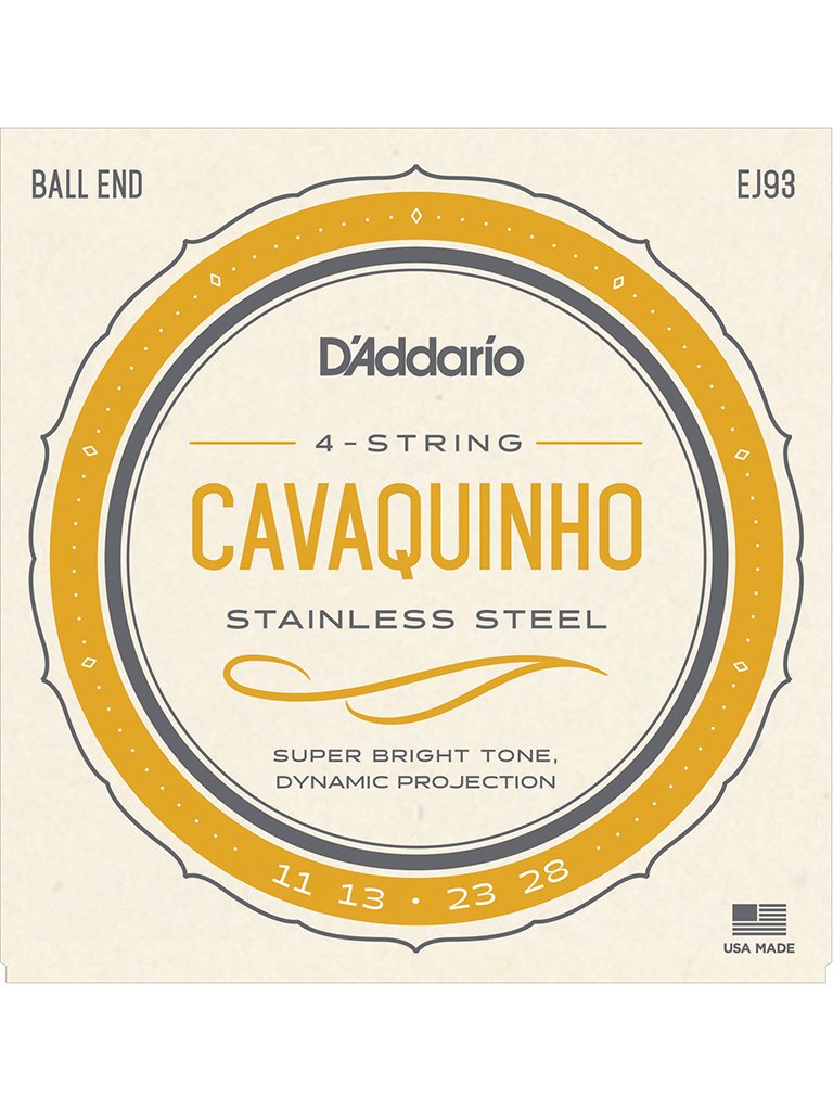 D'addario Cavaquinho Stainless Steel Strings 11-28