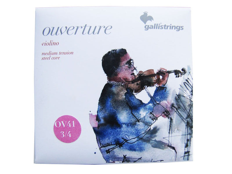 GALLI OUVERTURE 3/4 VIOLIN STRINGS
