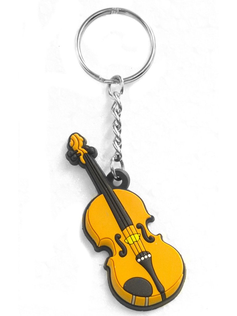 MMC Novelty Violin Keychain