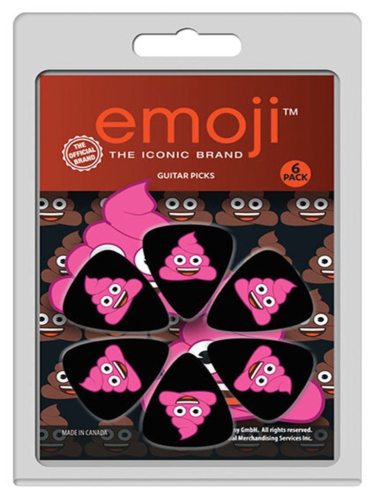 Perris 6 Pack Pink Poop Emoji