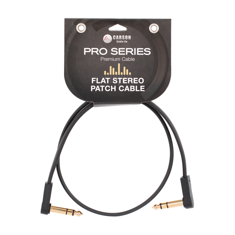 Carson 2' (60cm) Angled Stereo Patch Cable