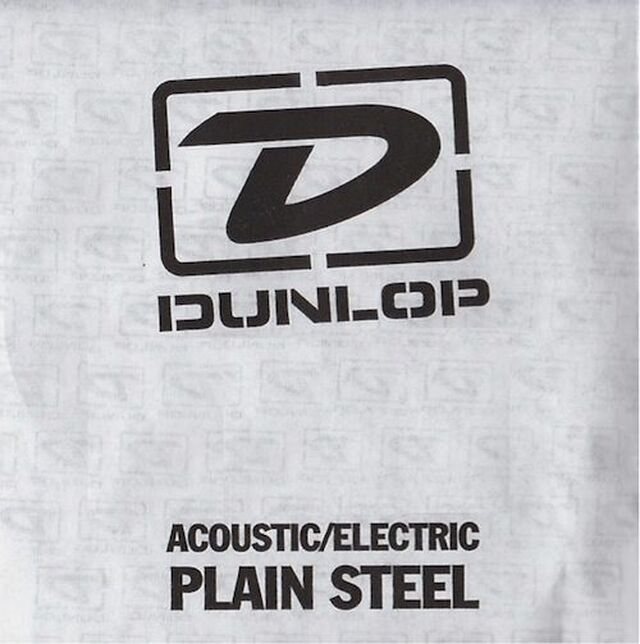 Dunlop Plain Steel Single Electric Guitar Strings