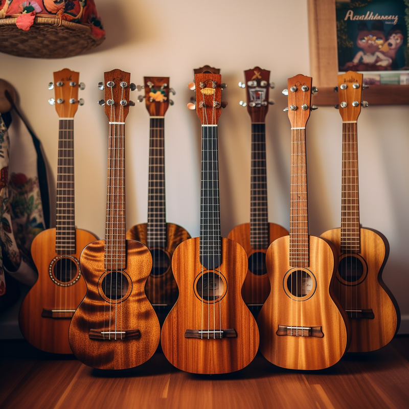 Choosing top a ukulele