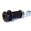 MMC Stereo Barrel Jack Socket Black With Locking Nut and Washer