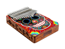 Mahalo Kalimba Day of the Dead Skull