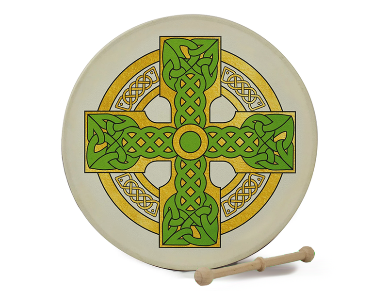 Waltons 18 Inch Cloghan Cross Bodhran