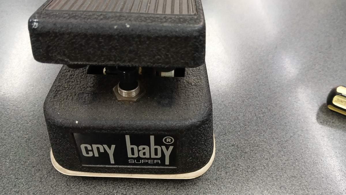 1970s Jen Crybaby Super Wah Pedal Made in Italy Model 250.422 Red Fase