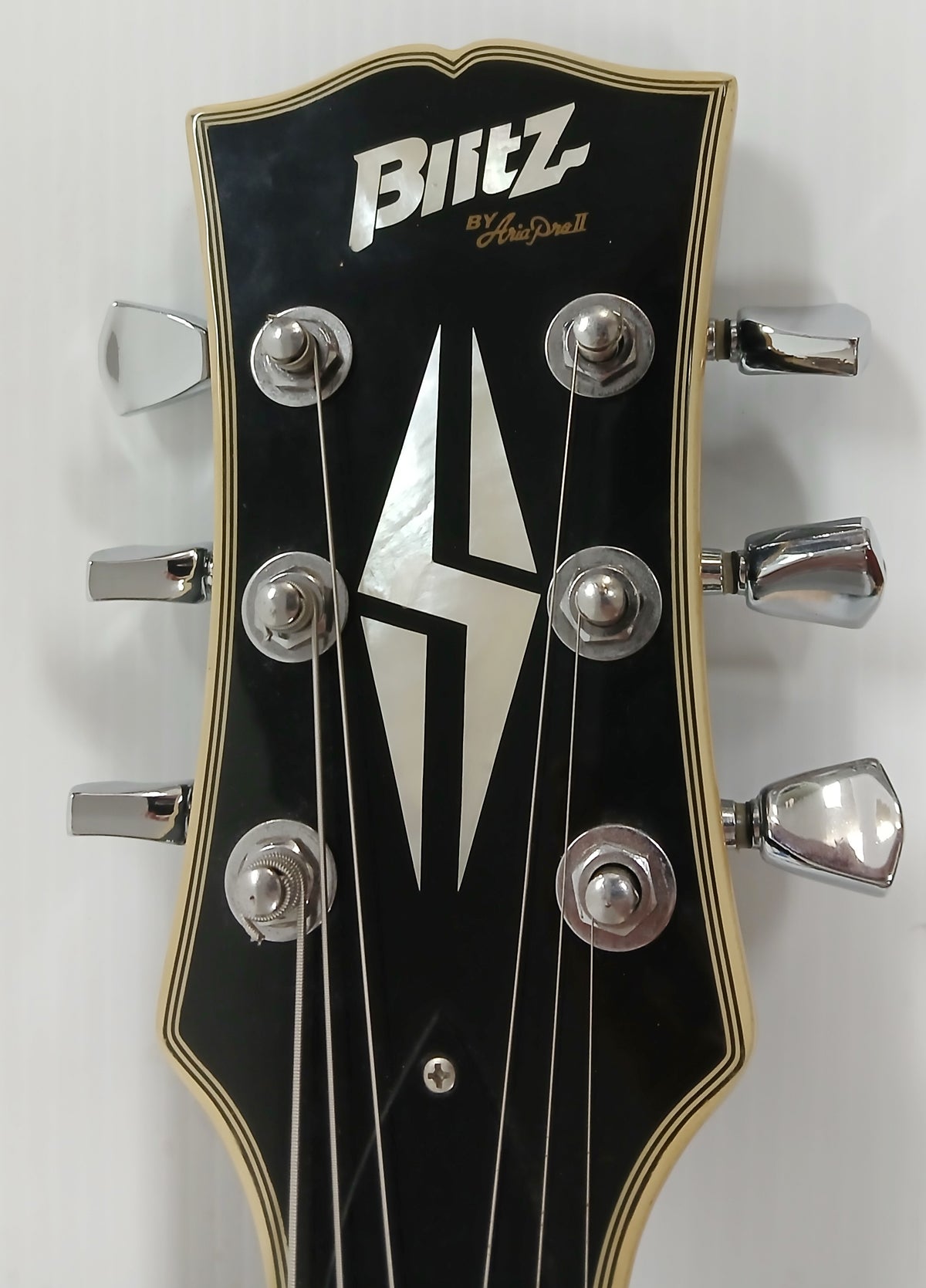 Blitz by Aria Pro II Les Paul Black BLP-JS Electric Guitar