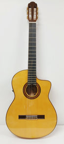 ARIA A120 FWC-E All Solid Flamenco Classical Guitar