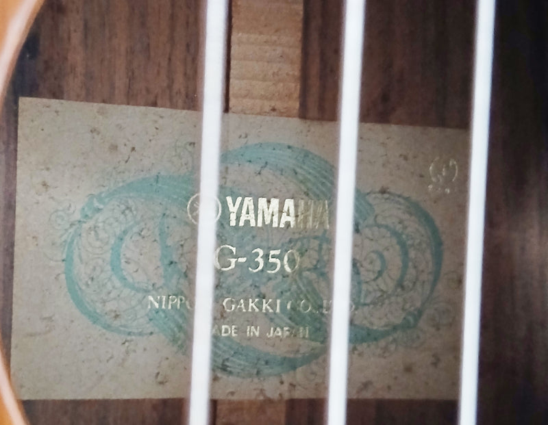 Yamaha 1970's G350 NIPPON GAKKI Made in Japan Cedar Rosewood