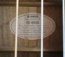 Yamaha FG-400D S/H Acoustic Steel String Guitar MIJ