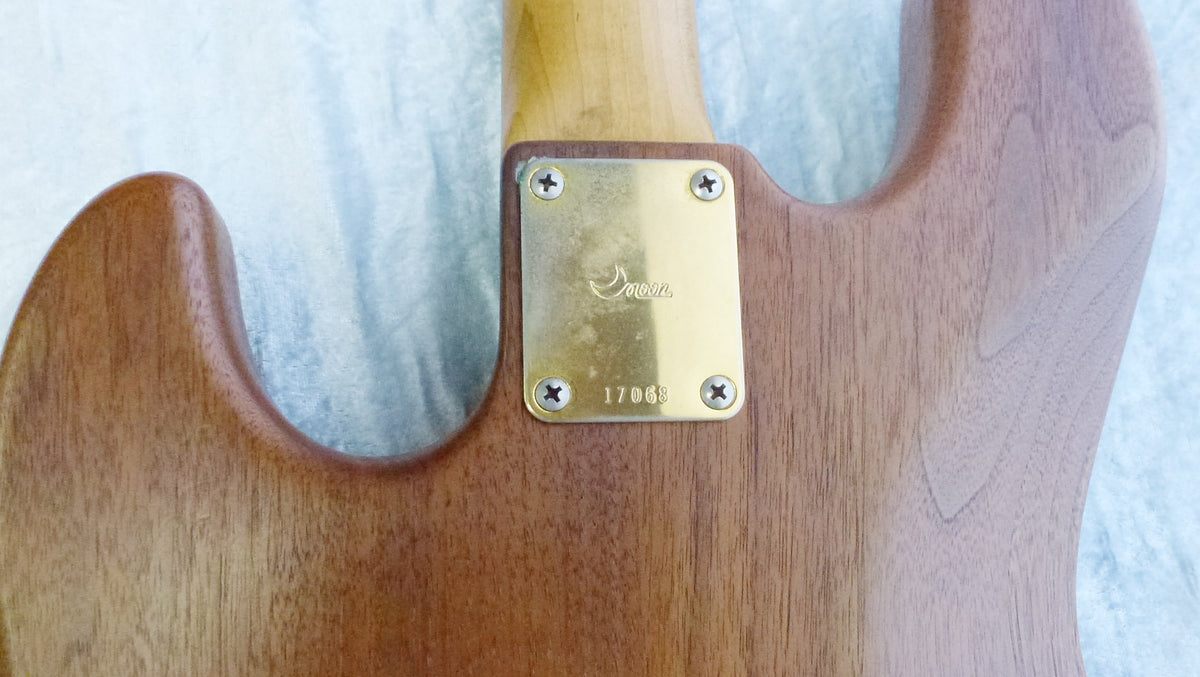 MOON BASS JJ-4 jazz Style Bass Walnut Made In Japan