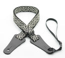 DSL 25mm Ukulele Poly B&amp;W Strap