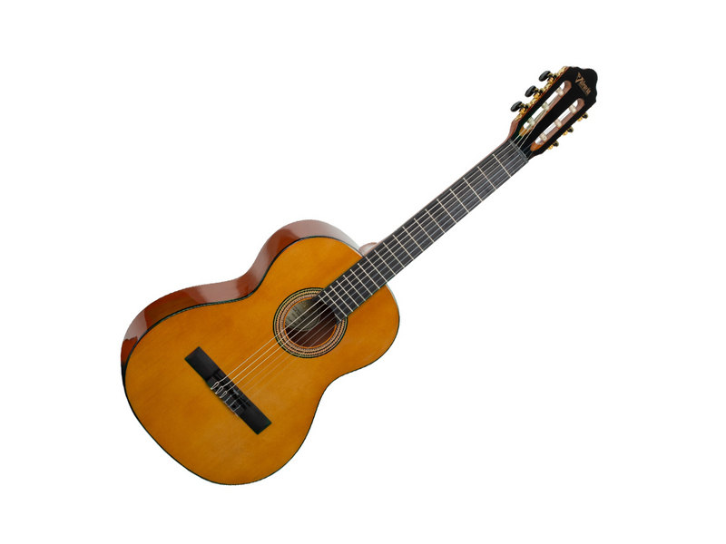 Valencia 260 Series 3/4 Size Spruce Top Classical Guitar in Natural Gloss