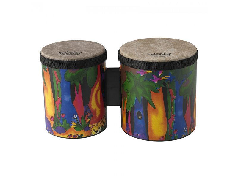 Remo Kids 5 & 6 Inch Bongos Rainforest Finish