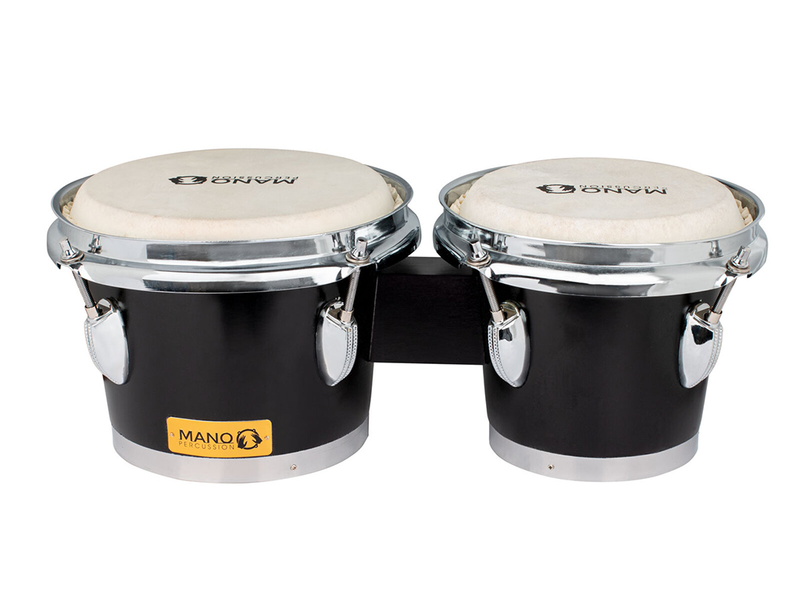 Mano Tunable 6 & 7 Inch Bongos Black