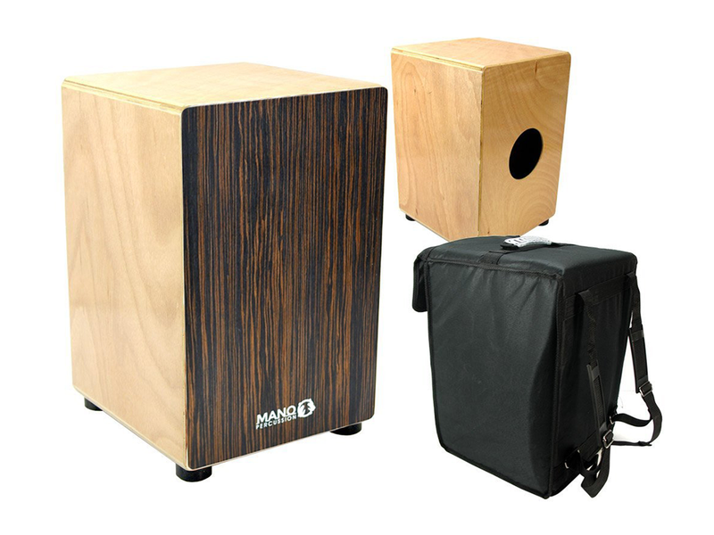 Mano Percussion Ebony Cajon With Bag