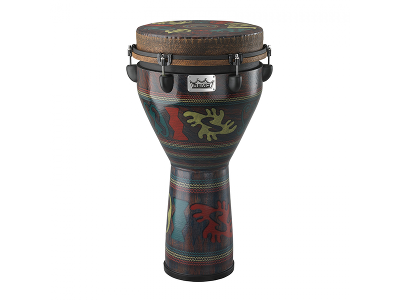 Remo DJ-0012-24 Designer 12 Inch Adinkra Djembe