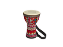 Mano 6 Inch Red Cloth Djembe