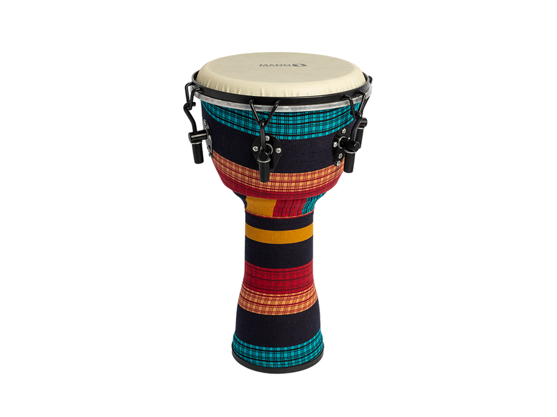 Mano MPC28AS 10 Inch Tunable Djembe in African Stripes