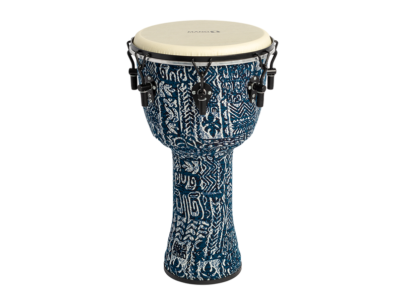 Mano MPC29BS 12 Inch Tunable Djembe in Blue Silk