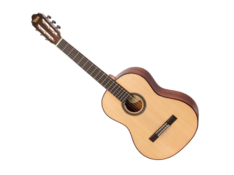 Valencia 700 Series Full Size Spruce Top Classical Guitar in Natural Satin (Left Handed)