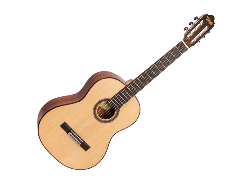 Valencia 700 Series Full Size Spruce Top Classical Guitar in Natural Satin