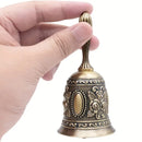 MMC Brass Hand Bell, Tibetan Bell, Wedding Bell, Eid Al-Adha Mubarak Call Bell 11.3cm X 5.4cm
