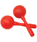 Mano Percussion Red Plastic Maracas Pair