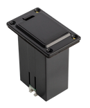 MMC Replacement 9v Battery Compartment for Guitar Black