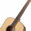 Bromo Dreadnought Western Acoustic Solid Spruce Top
