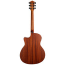 BROMO Grand Auditorium Mahogany Electric /Acoustic Steel String Guitar Solid Top