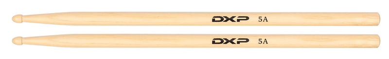 DXP 5A Wood Tip Hickory Drumsticks