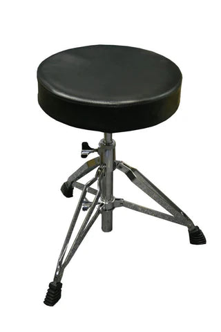 DXP Drum Throne Black/Chrome Height adjustable