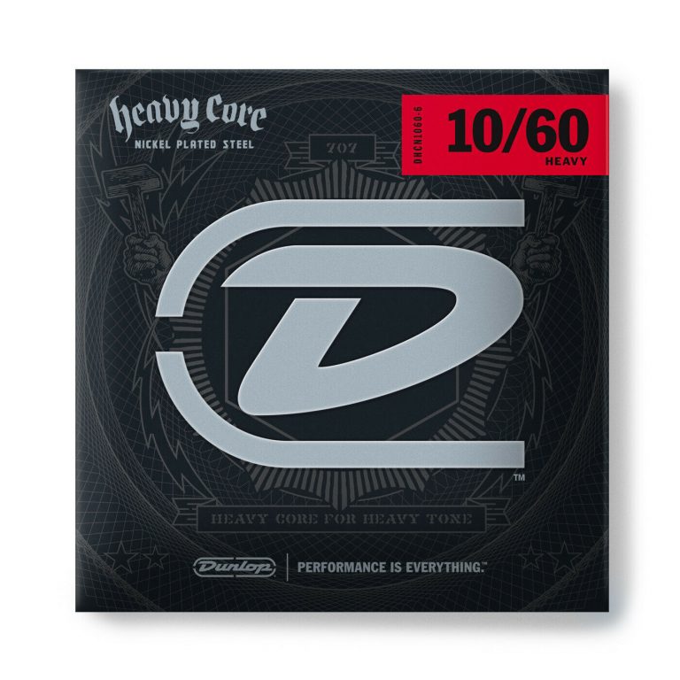 Dunlop DHC1060-6 Heavy Core 6 String Electric Set 10-60