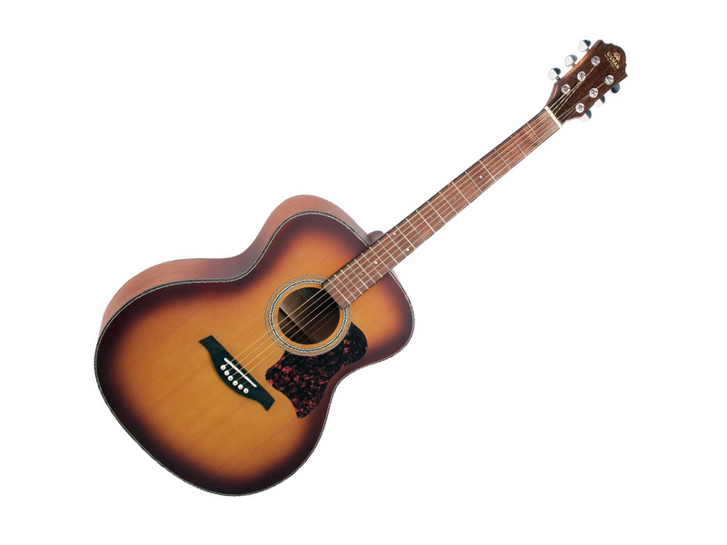 Gilman 60 Series Cedar Top Grand Auditorium Guitar in Tobacco Burst