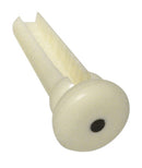 DR Parts Bridge Pin Set Plastic Ivory For Acoustic Bass