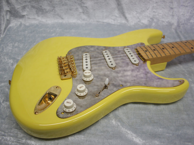 Tokai AST-56 Strat Yellow MIJ Late 1980's