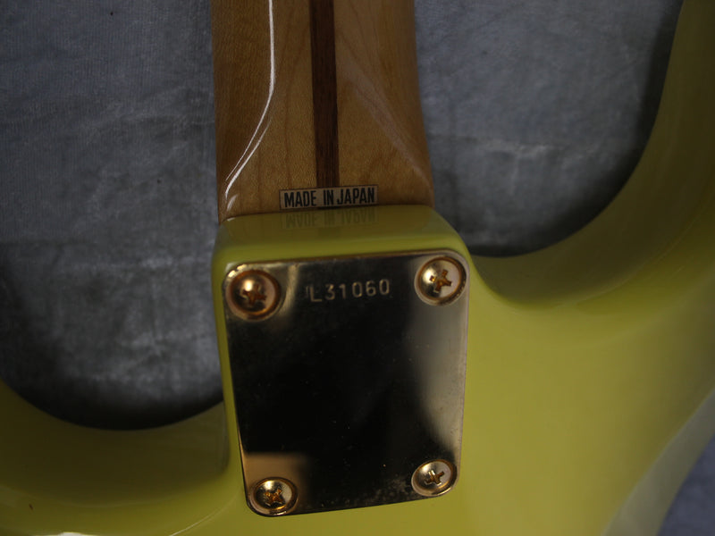 Tokai AST-56 Strat Yellow MIJ Late 1980's