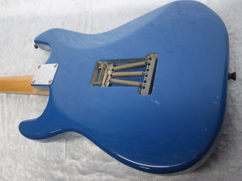 No Brand Double Cutaway Copy Blue