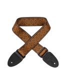 Celtic Guitar Strap Celtic Knot Brown