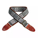 XTR Vintage Deluxe Series 2-Inch Guitar Strap Vintage Boho Blue