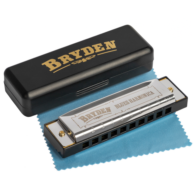 Bryden Diatonic Blues Harmonica Key Of D